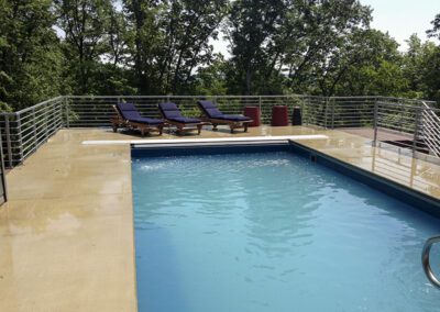 hanson inground pool project